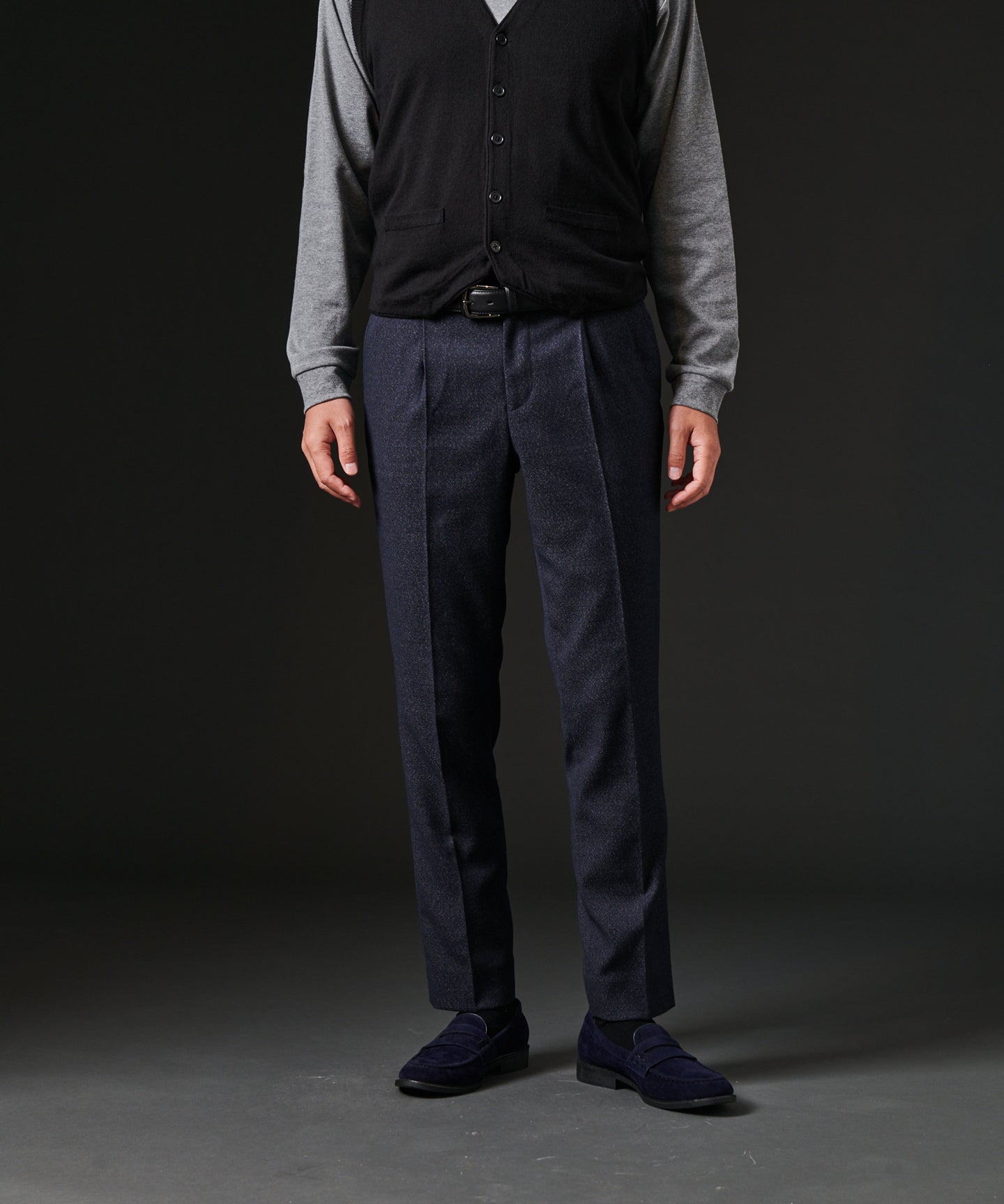 HIROKO KOSHINO LUMILETウールSETUPパンツ